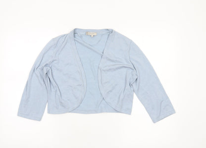 Hobbs Women’s Blue Lightweight Knit Cardigan Size M