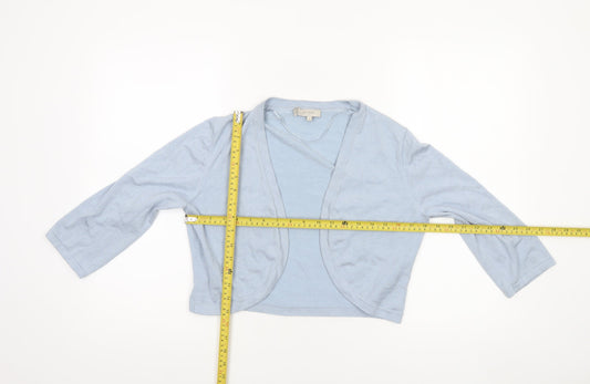 Hobbs Women’s Blue Lightweight Knit Cardigan Size M