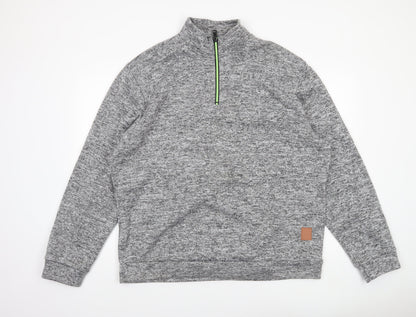 Mens UK Size M SIIMHWRSS Grey Pullover Sweatshirt