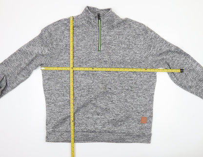Mens UK Size M SIIMHWRSS Grey Pullover Sweatshirt