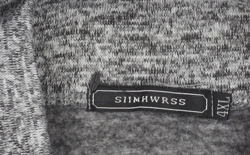 Mens UK Size M SIIMHWRSS Grey Pullover Sweatshirt