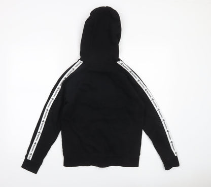 Next Boys Black PlayStation Full Zip Hoodie 12 Years Cotton Gamer Graphic