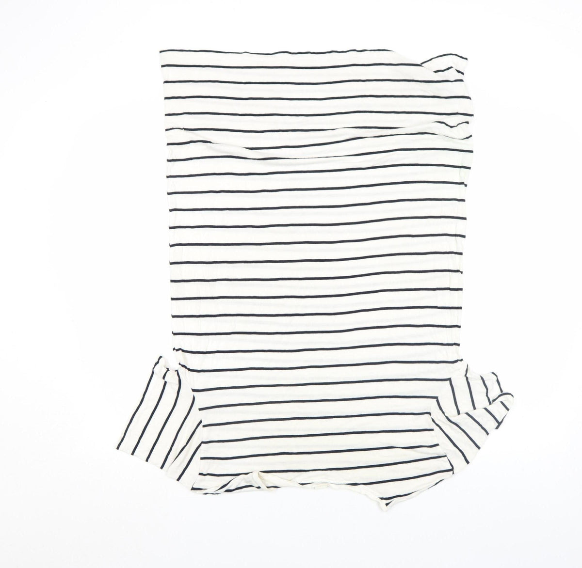 Womens UK Size M Basic White Basic T-Shirt