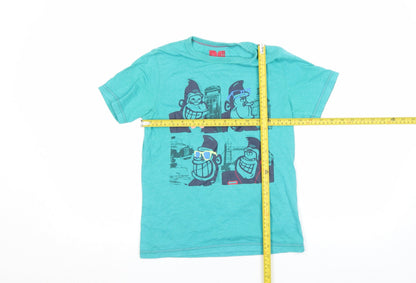 Boys UK Size 8 Years NEXT Blue Basic T-Shirt