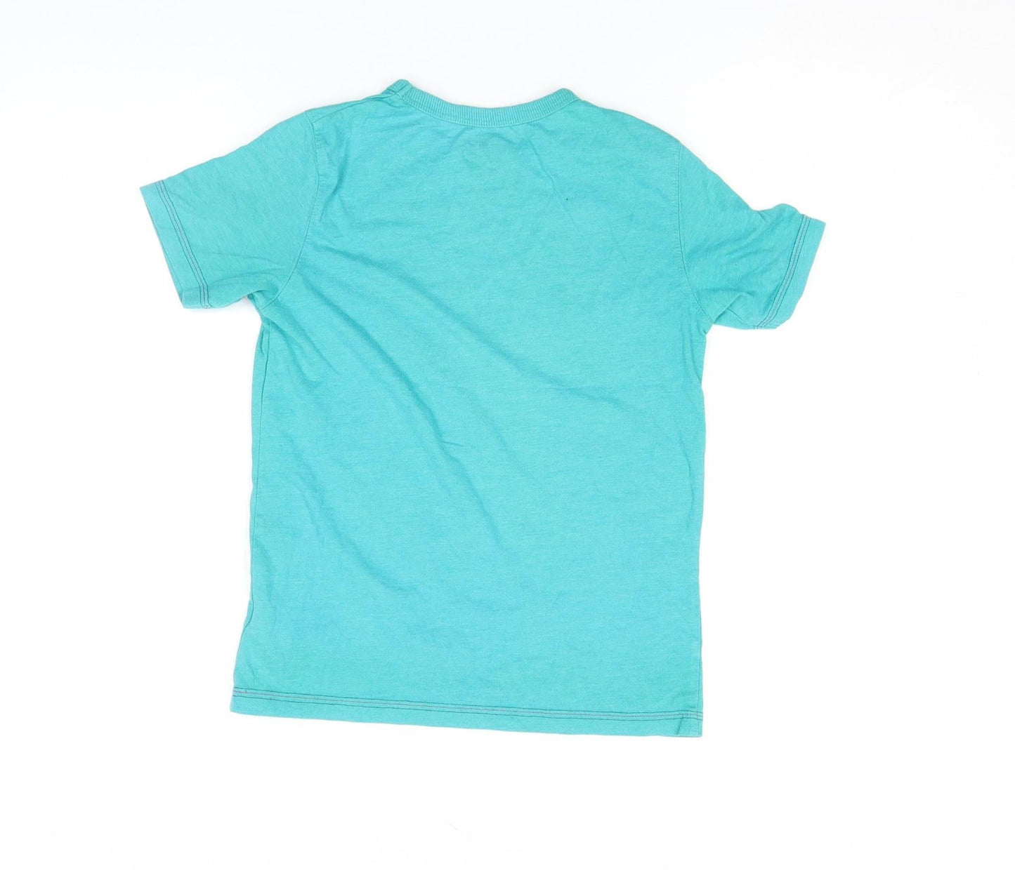 Boys UK Size 8 Years NEXT Blue Basic T-Shirt