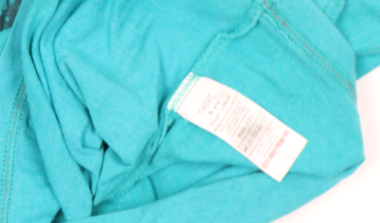 Boys UK Size 8 Years NEXT Blue Basic T-Shirt