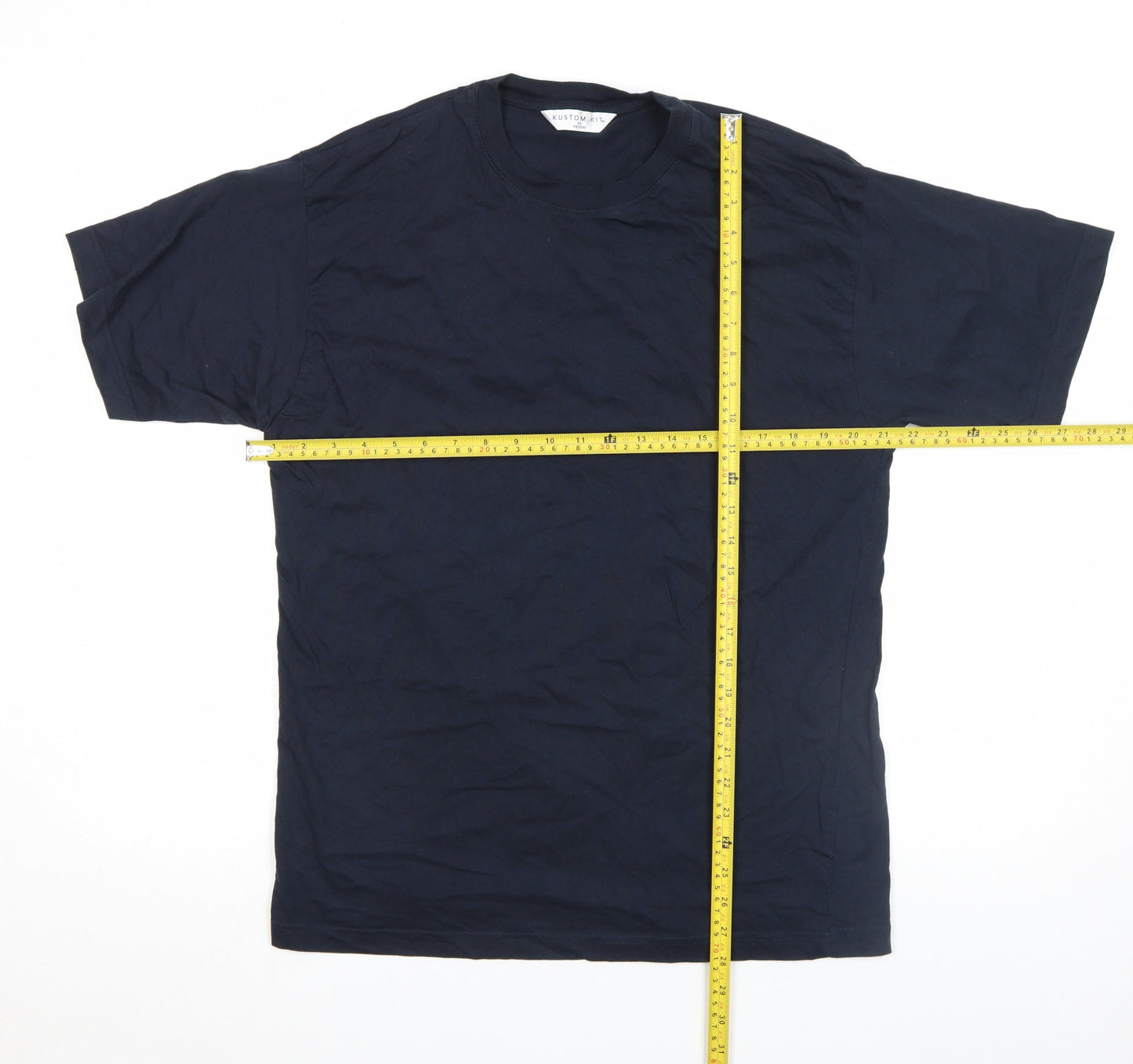 Mens UK Size M Kustom Kit Black  T-Shirt