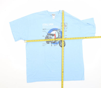 Mens UK Size XL Haynes Blue  T-Shirt