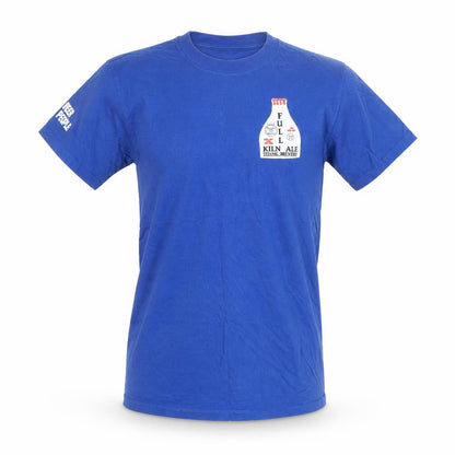 Mens UK Size S JERZEES Blue  T-Shirt