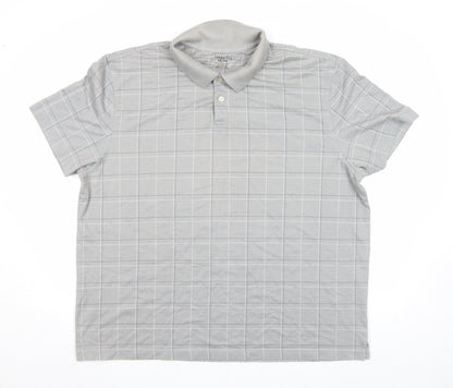 Mens UK Size 2XL Van Heusen Cotton Blend Polo Shirt