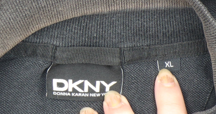 Mens UK Size XL DKNY Cotton Polo Shirt