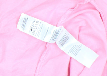 F&F Women’s Pink Ibiza Graphic Cotton T-Shirt Size L