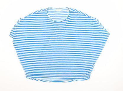 Womens UK Size L Whistles Blue Basic T-Shirt