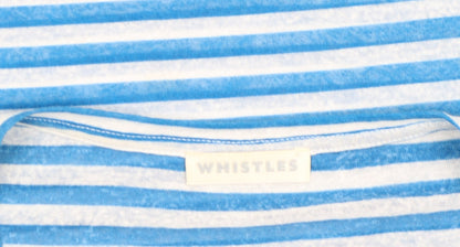 Womens UK Size L Whistles Blue Basic T-Shirt