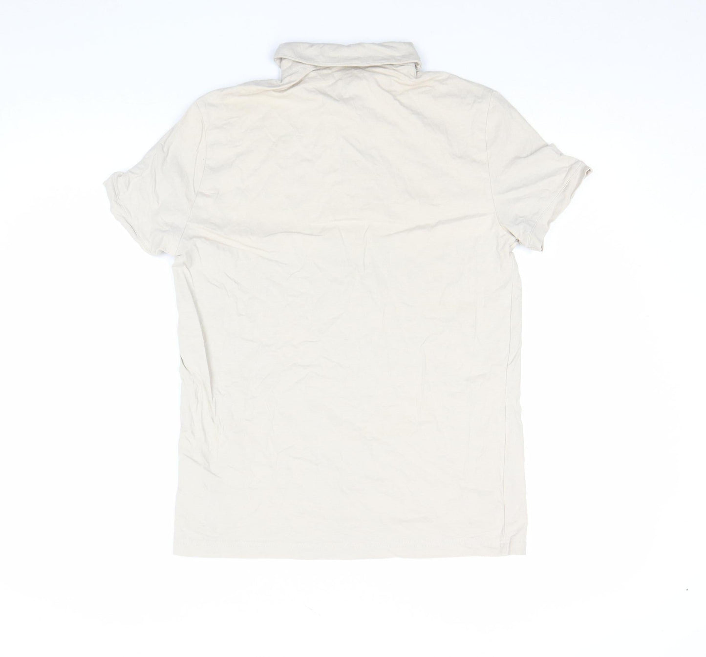 Mens UK Size S H&M Cotton Blend Polo Shirt