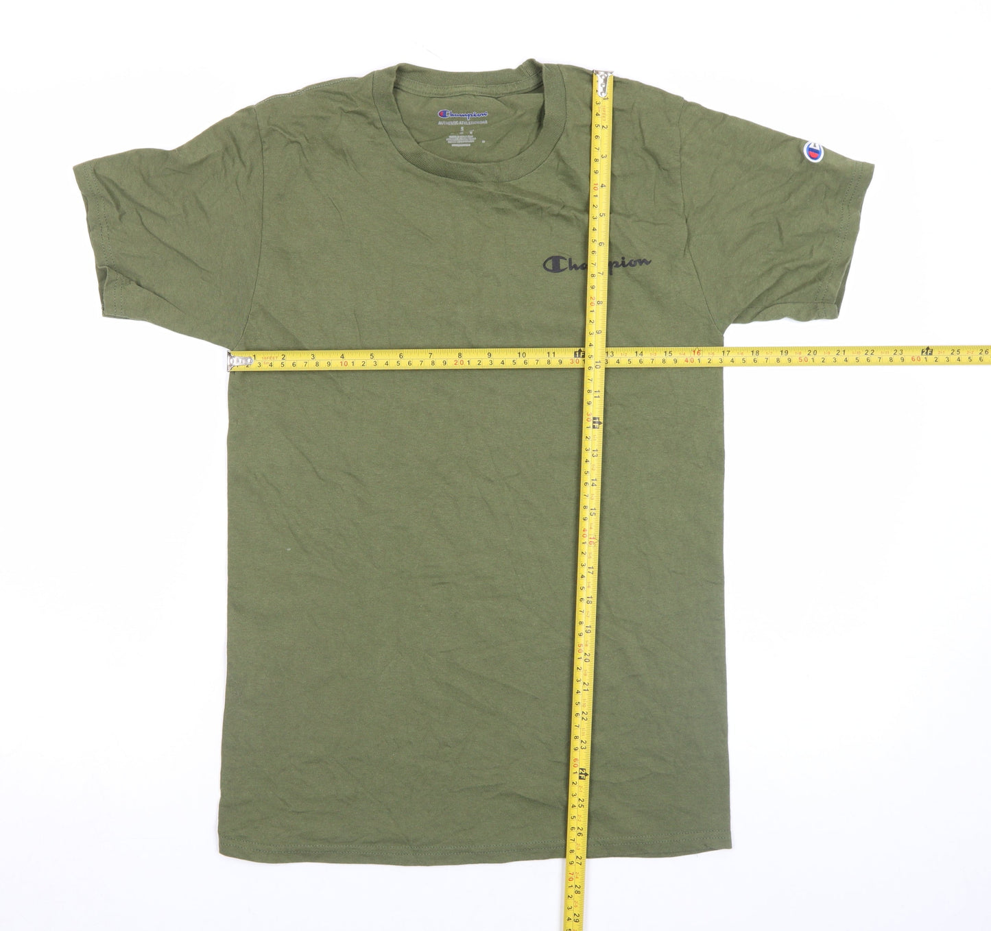 Mens UK Size S Champion Green  T-Shirt