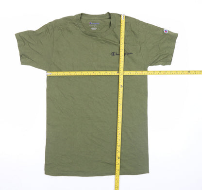 Mens UK Size S Champion Green  T-Shirt