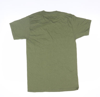 Mens UK Size S Champion Green  T-Shirt