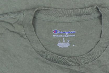 Mens UK Size S Champion Green  T-Shirt