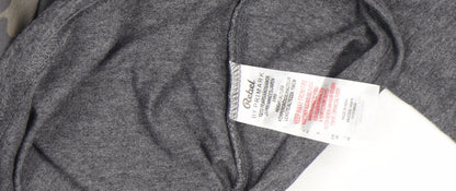 Boys UK Size 12-13 Years Rebel by Primark Grey Basic T-Shirt