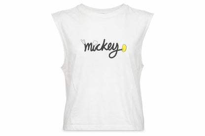 Womens UK Size M H&M White Cropped T-Shirt