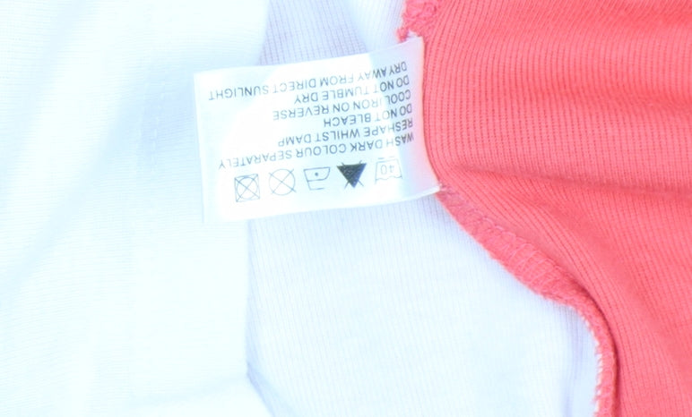 Womens UK Size 10/12 TIGI Wear Pink Tunic Blouse