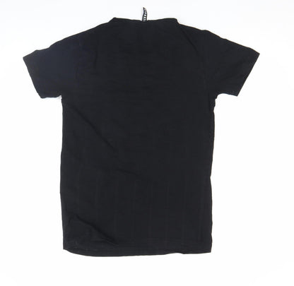 Unisex Adults UK Size 2XL Blackrock Black Basic T-Shirt