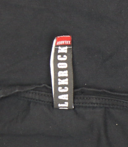 Unisex Adults UK Size 2XL Blackrock Black Basic T-Shirt