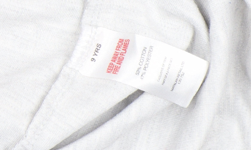 I Love Girlswear Unicorn Squad Grey Long Sleeve T-Shirt 9 Years