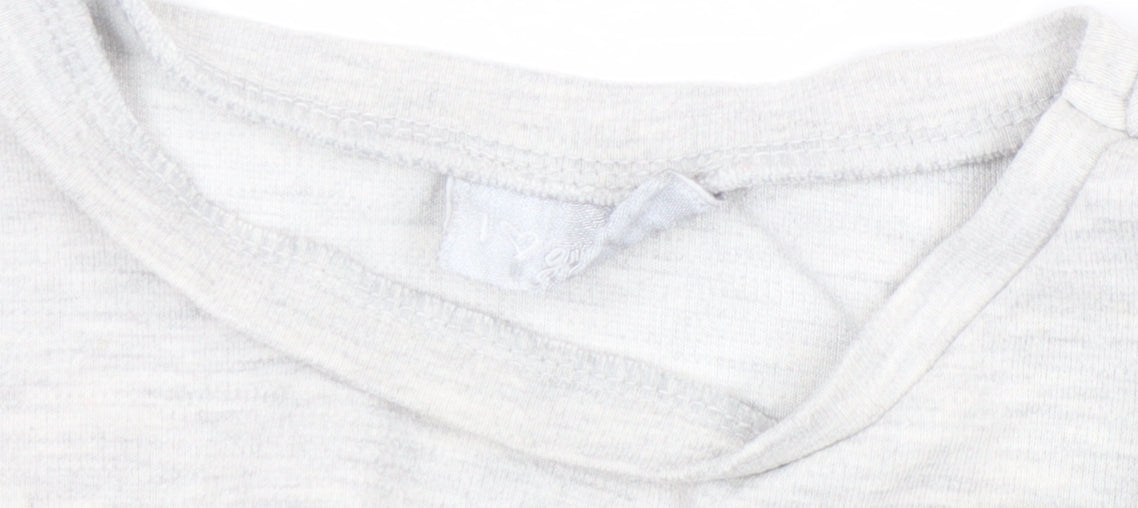 I Love Girlswear Unicorn Squad Grey Long Sleeve T-Shirt 9 Years