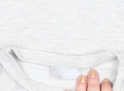 I Love Girlswear Unicorn Squad Grey Long Sleeve T-Shirt 9 Years