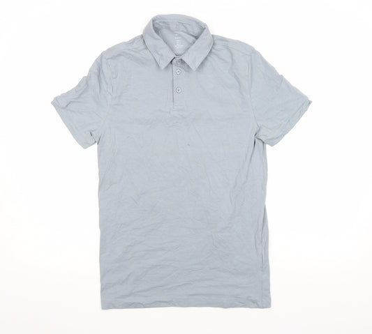 Mens UK Size S H&M Cotton Blend Polo Shirt