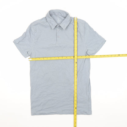 Mens UK Size S H&M Cotton Blend Polo Shirt