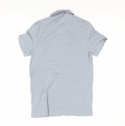 Mens UK Size S H&M Cotton Blend Polo Shirt