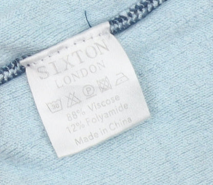 Womens UK Size XS Sixton London Blue Pullover Jumper