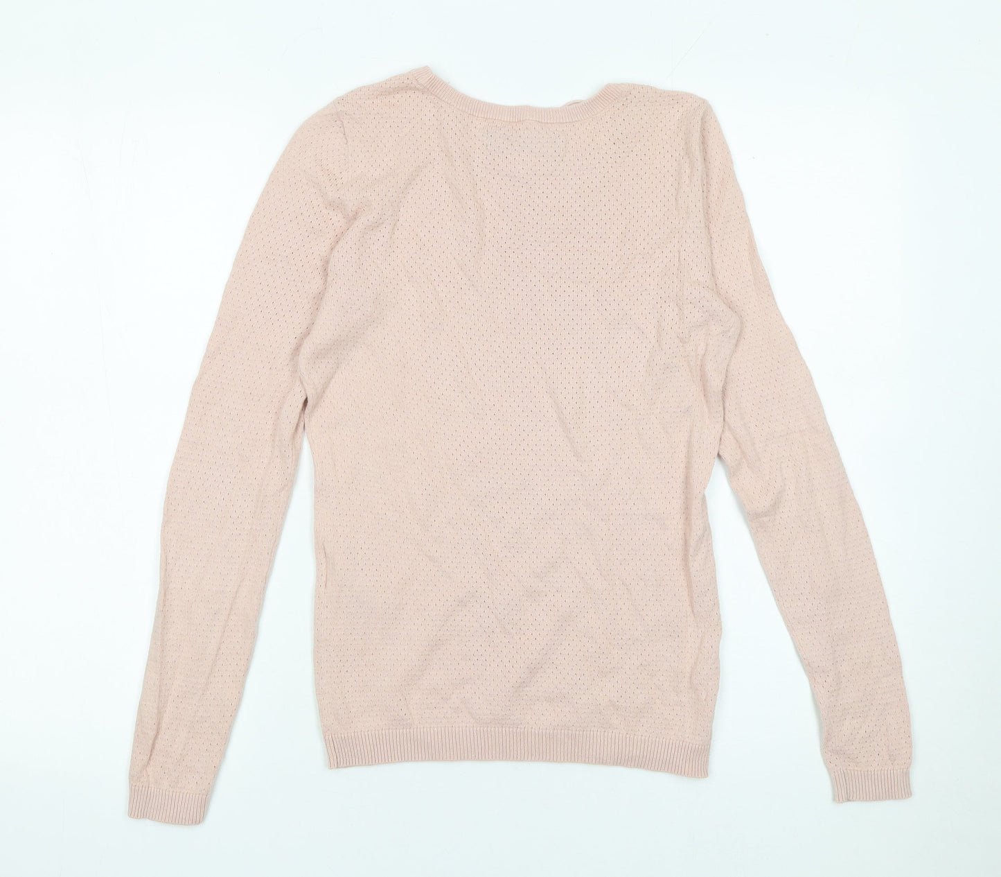 Womens UK Size XS VERO MODA Pink Pullover Jumper