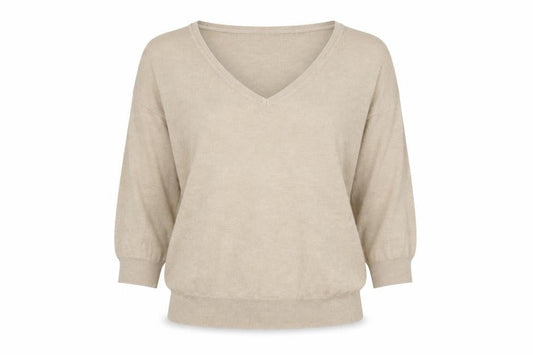 Womens UK Size XS Banana Republic Beige Pullover Jumper