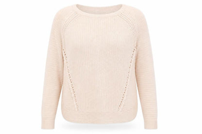 Womens UK Size 12 Betty Jackson Black Beige Pullover Jumper