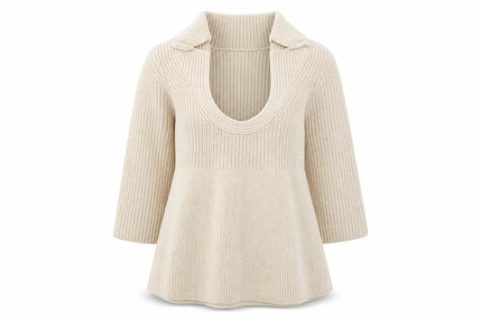 Girls UK Size L Hoss Intropia Beige Tunic Jumper