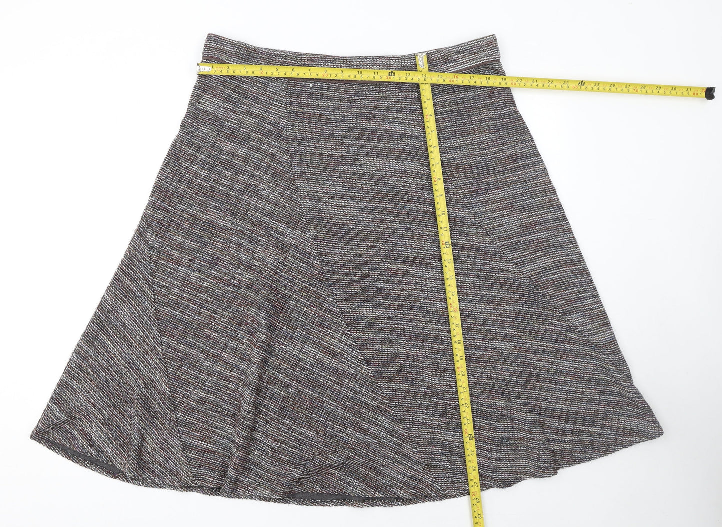 Marks and Spencer Women’s Grey A-Line Knit Skirt Size 20