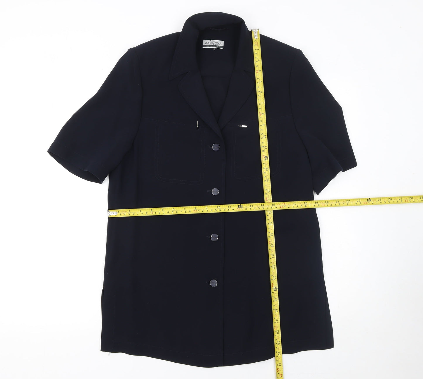 Womens UK Size 12 Marcona Regular Black Blazer