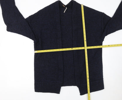 Womens UK Size S Soft Surroundings Blue Cardigan Jumper