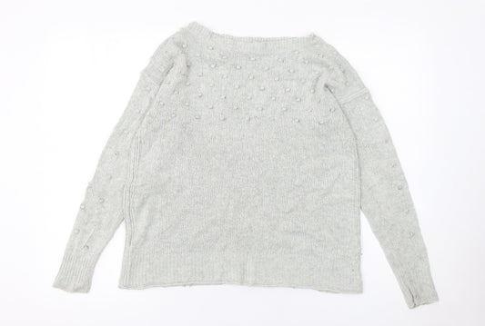 Womens UK Size 12 White Stuff Grey Pullover Jumper