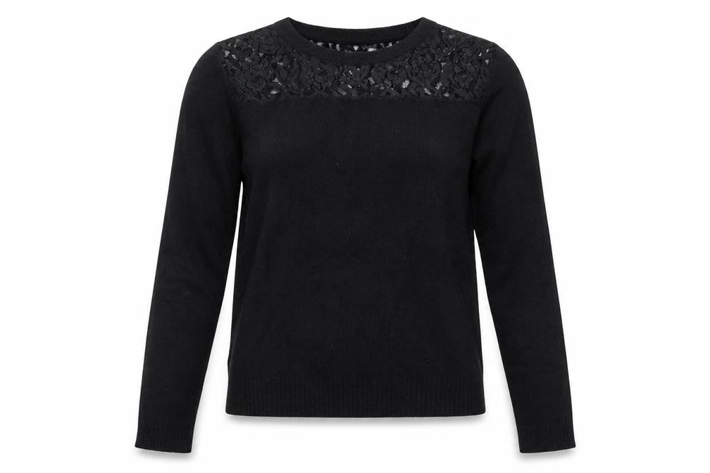 Womens UK Size XL Arabella & Addison Black Cardigan Jumper