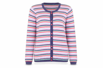 Womens UK Size S Tulchan Multicoloured Cardigan Jumper