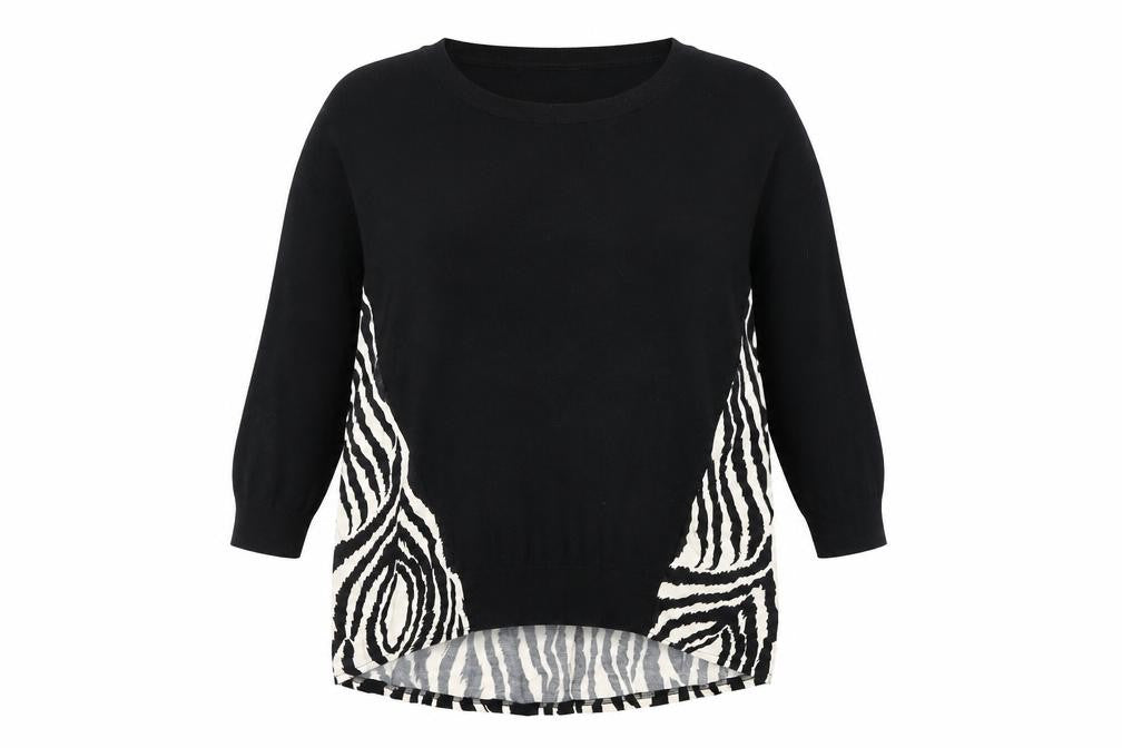 Womens UK Size S Wallis Black Pullover Jumper