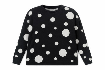 Womens UK Size 8 Mango Black Pullover Jumper