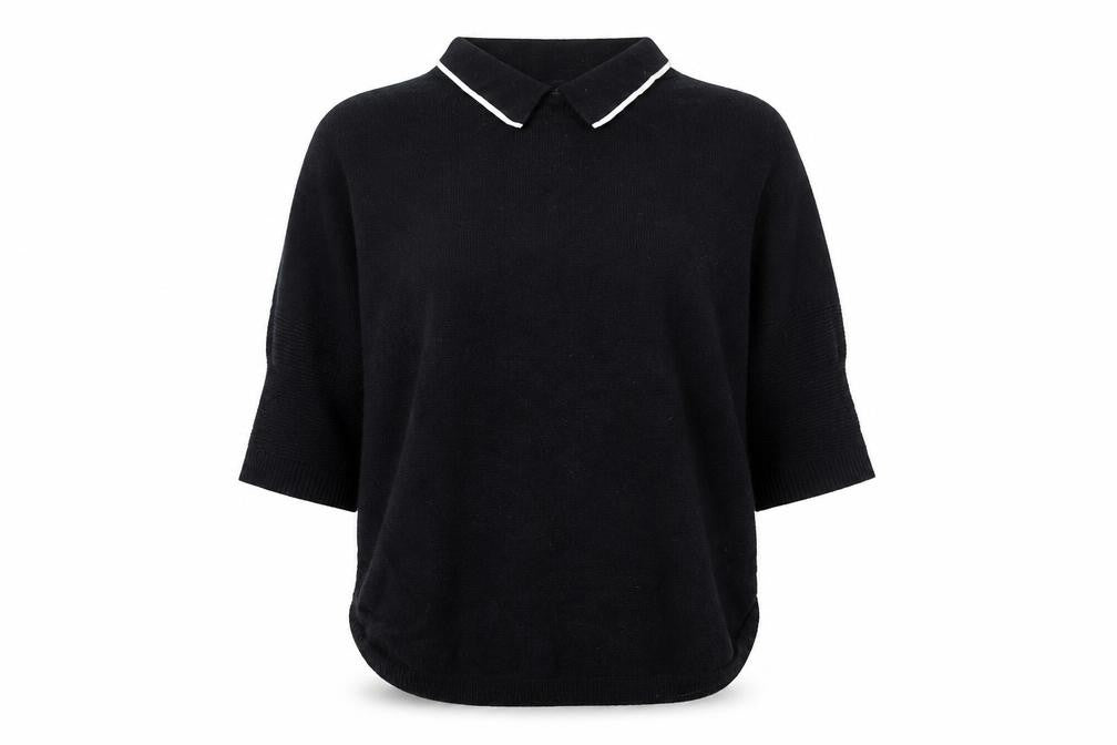 Womens UK Size 10 Ted Baker Black Pullover Jumper