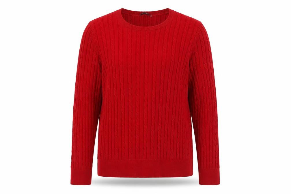 Womens UK Size 2XL Talbots Red Pullover Jumper