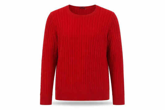 Womens UK Size 2XL Talbots Red Pullover Jumper